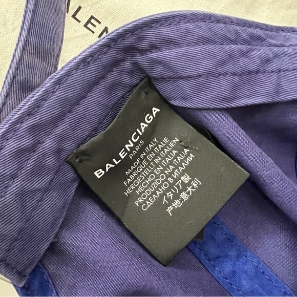 Balenciaga x Colette 2017 Logo Embroidered Campaign Hat Blue *FULL PACKAGING* - Picture 9 of 16